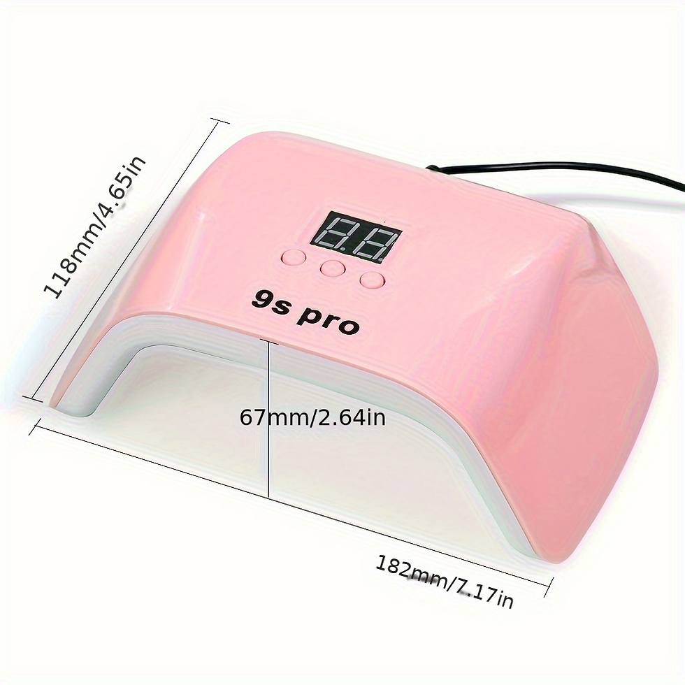 Miniatura: LINMANDA 120W LED Nail Dryer UV LED Nail Lamp With LCD Display Professional LED 