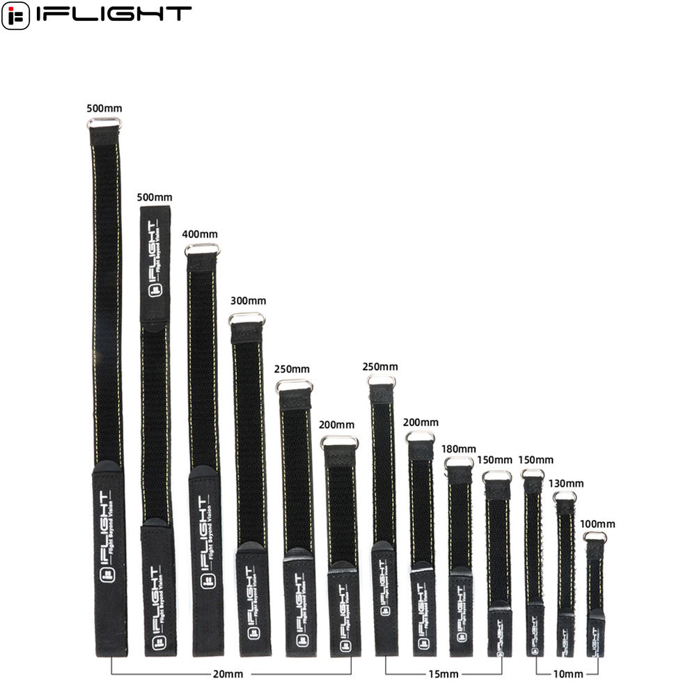 5PCS IFlight Magic Sticker Tape Nylon Lipo Battery Strap Belt Reusable Cable Tie