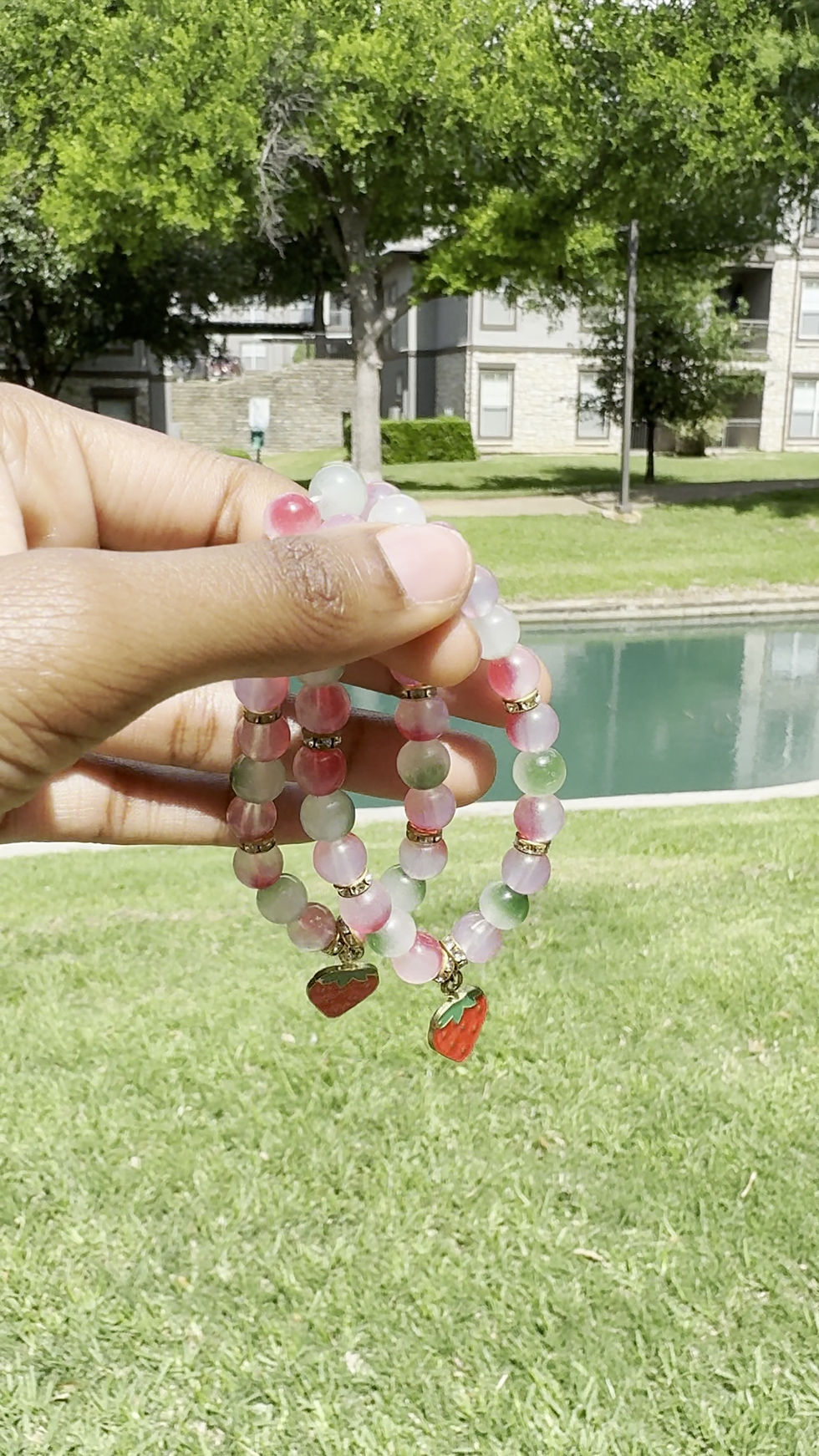 Thumbnail: Beaded Bracelet | Strawberry Shortcake