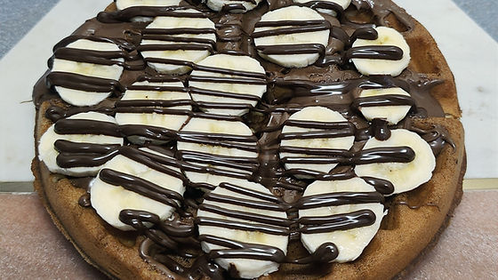 Banana & Nutella Waffle