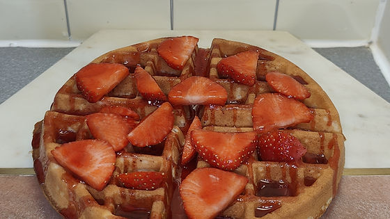 Strawberry Delight Waffle