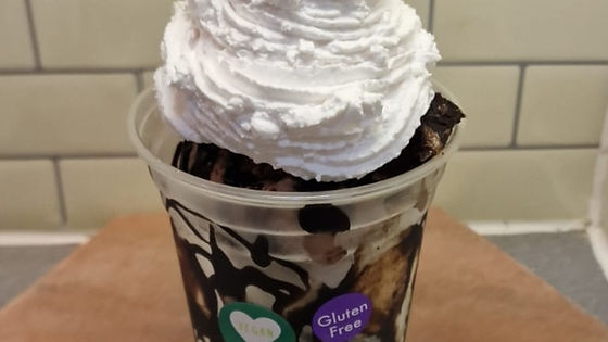 Chocolate Brownie Sundae V/GF