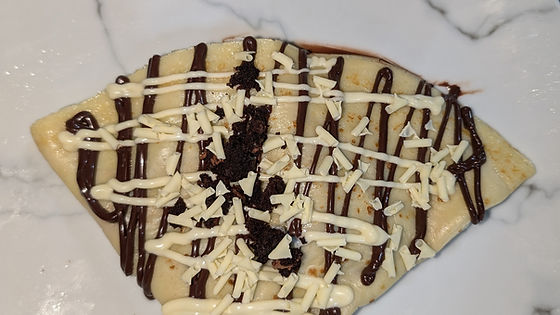 Chocolate Brownie Crepe