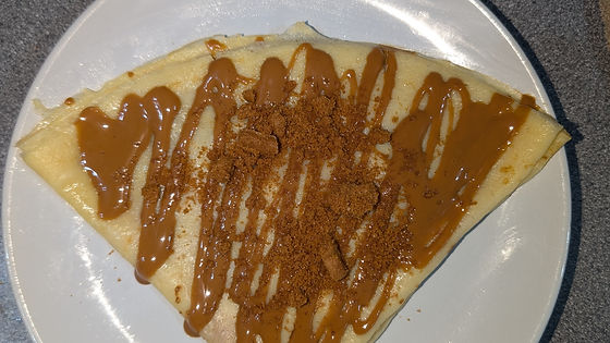 Lotus Biscoff Crepe