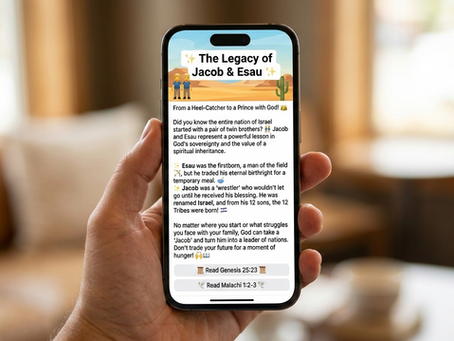 📜 The Story of Two Brothers: Jacob & Esau