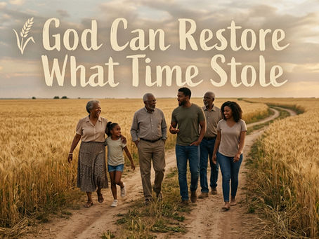"So I will restore to you the years that the swarming locust has eaten, the crawling locust, the consuming locust, and the chewing locust, My great army which I sent among you."— Joel 2:25 (NKJV)