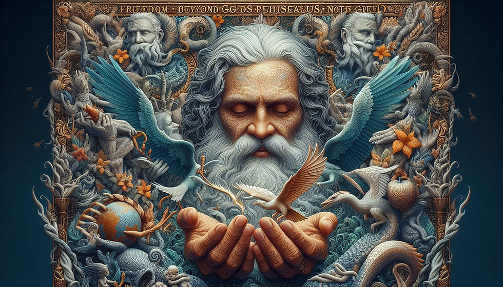“Freedom Beyond Man’s Laws: Pleasing God, Not Greed”