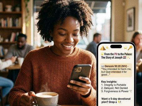 🌟 From the Pit to the Palace: The Story of Joseph