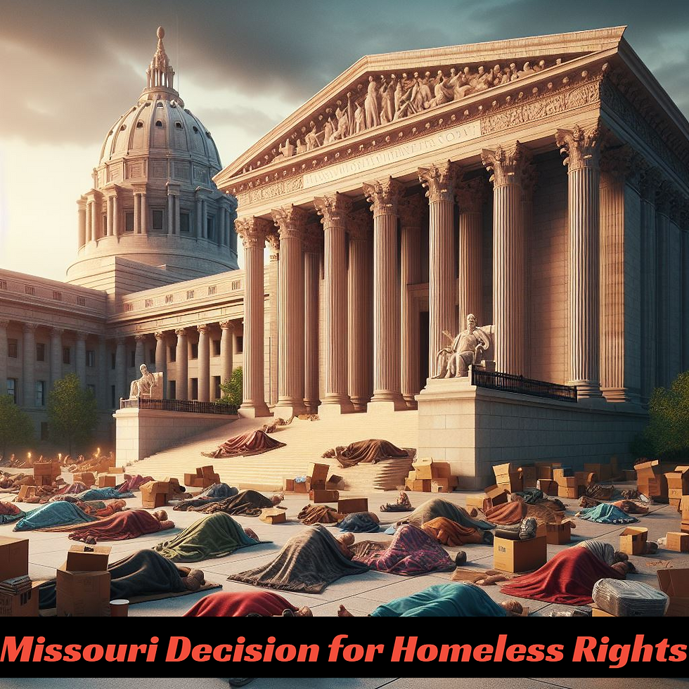 Missouri Decision for Homeless Rights