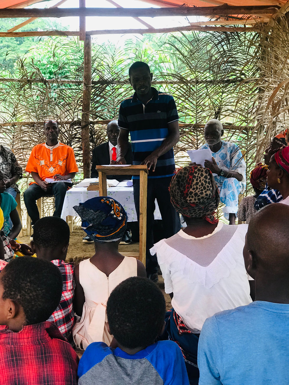 Jehovah Saints Church, Liberia, West Africa, Archbishop Nathaniel Gbah