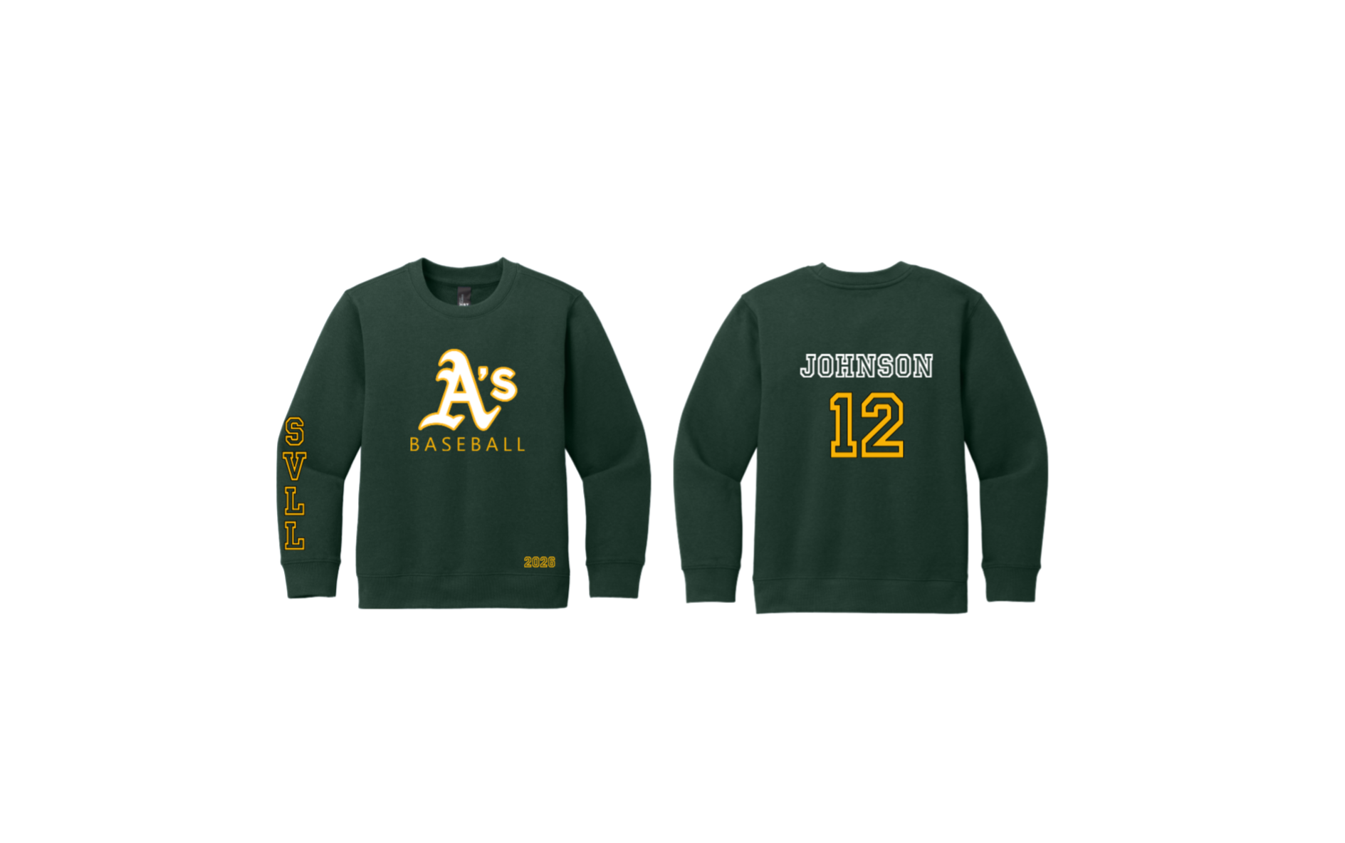 SVLL A's 2026 YOUTH CREW
