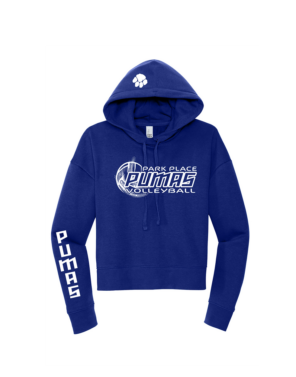 Pumas Volleyball Cropped Hoodie