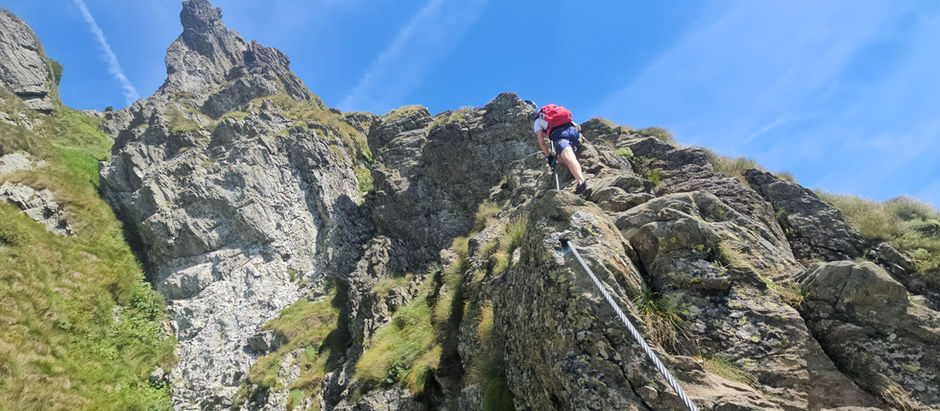 Via ferrata Murmel – Murmelsteig na Falkert (Karyntia, Austria)