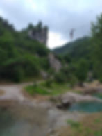 Most Tybetański nr 1 długość 70m Parco delle Fucine Jezioro Garda