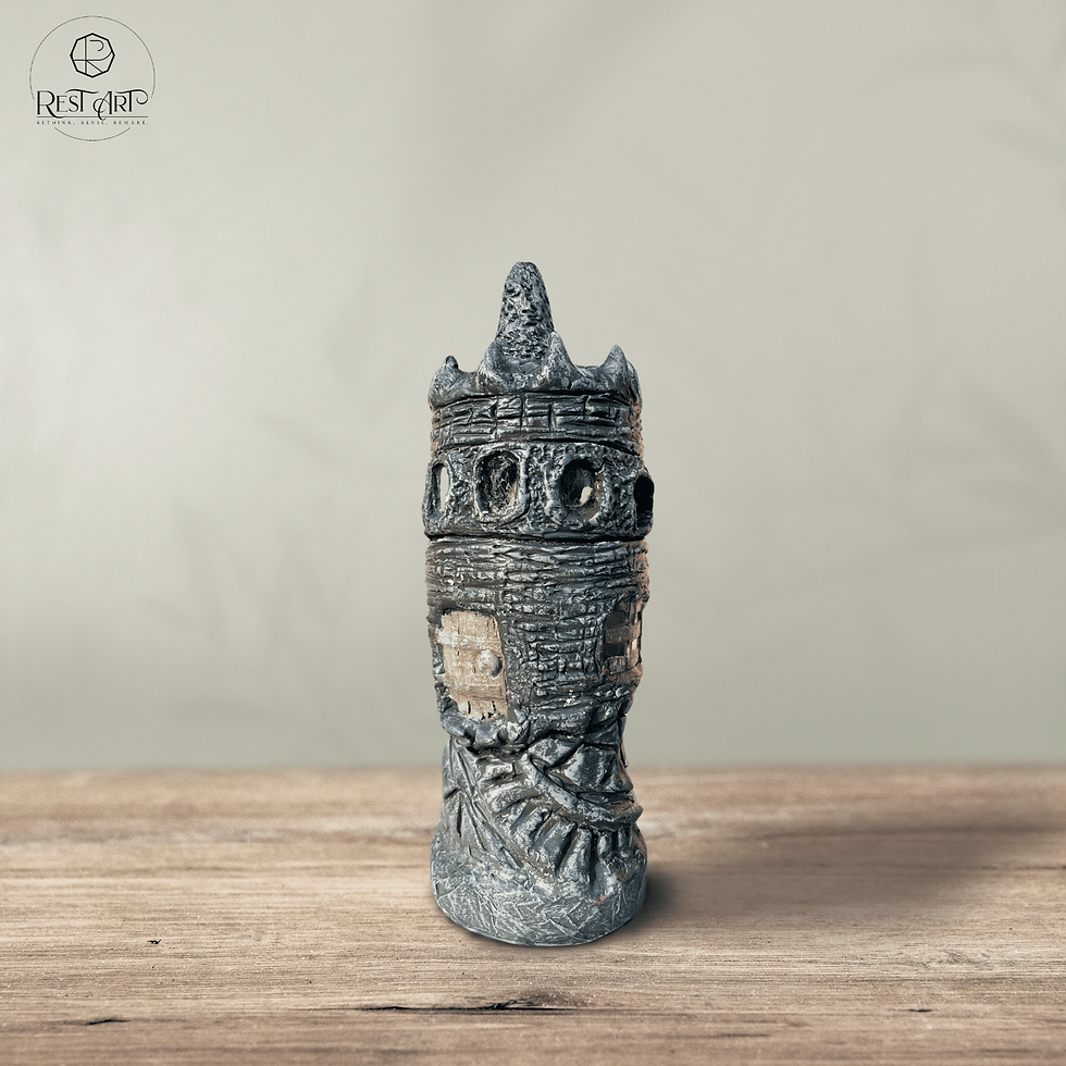 Miniatură: Sticlă decorativă - turn