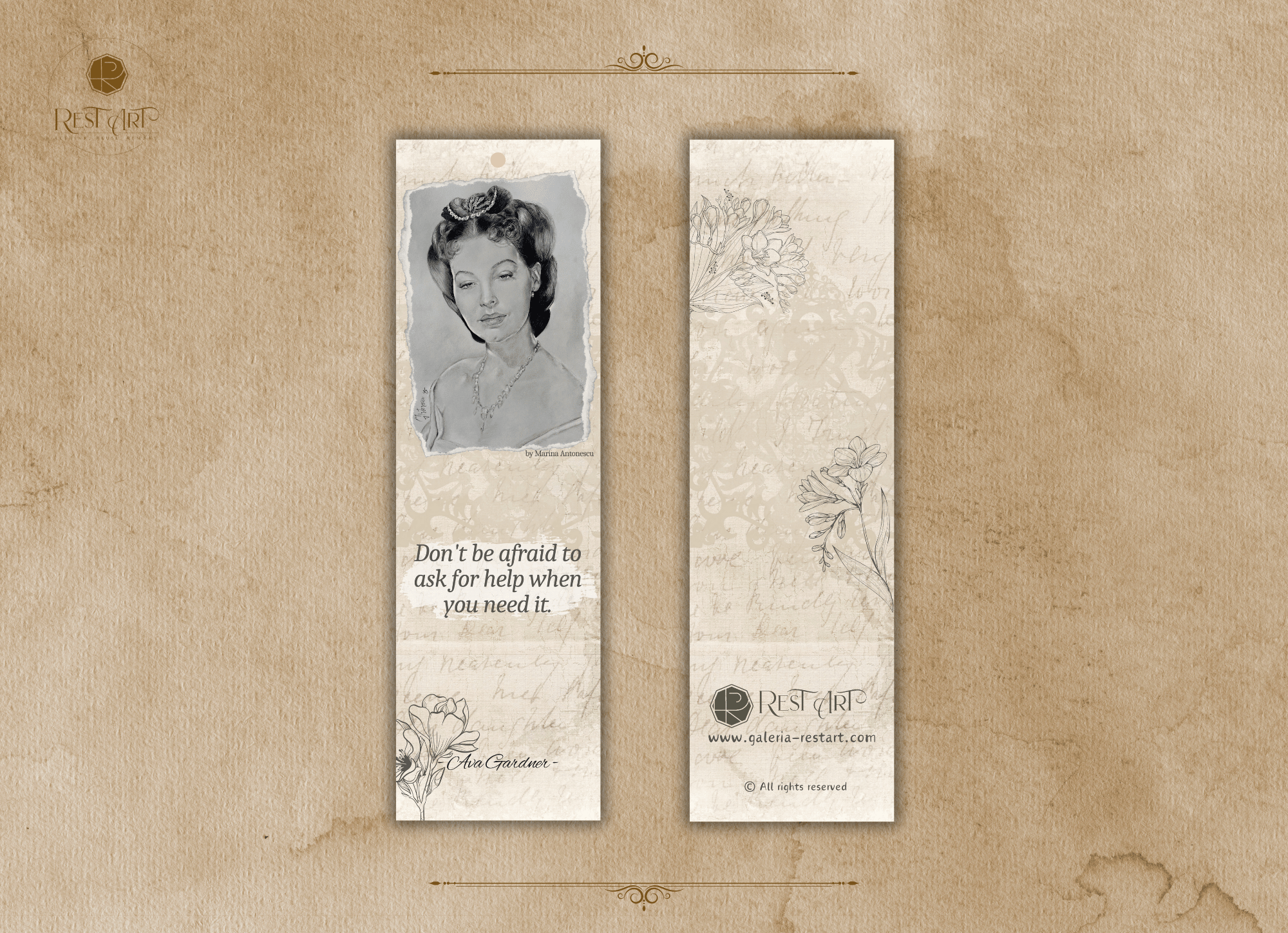 Semn de carte #2 - Ava Gardner