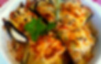 Auberginen Röllchen