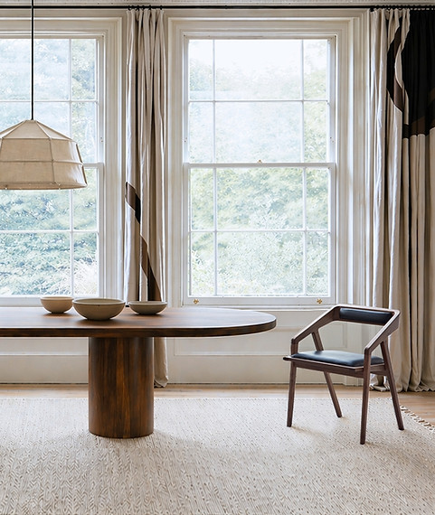 Albers Dining table in walnut by DARE