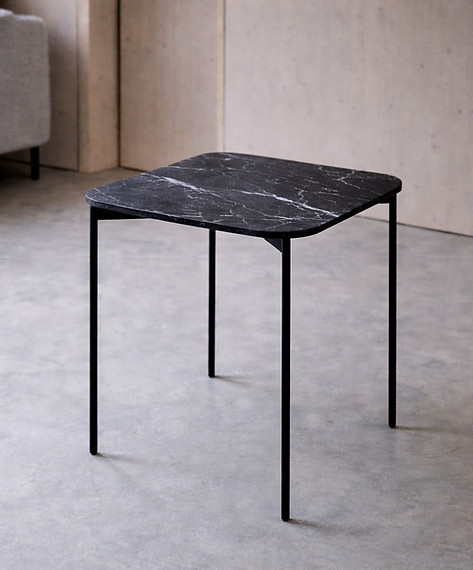 Carter Side Table with Marble top by DARE