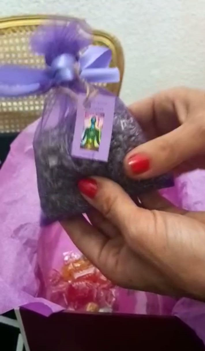 Miniatura: Caja mágica personalizada con velón herbóreo +poción transmutación