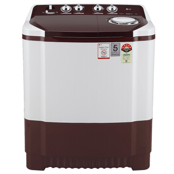 LG 8Kg 5 Star Rating Semi-Automatic Top Load Washing Machine