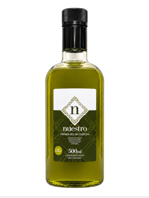 Huile d'olive Picual non filtrée — Supremo Nuestro, Jaén · 500 ml