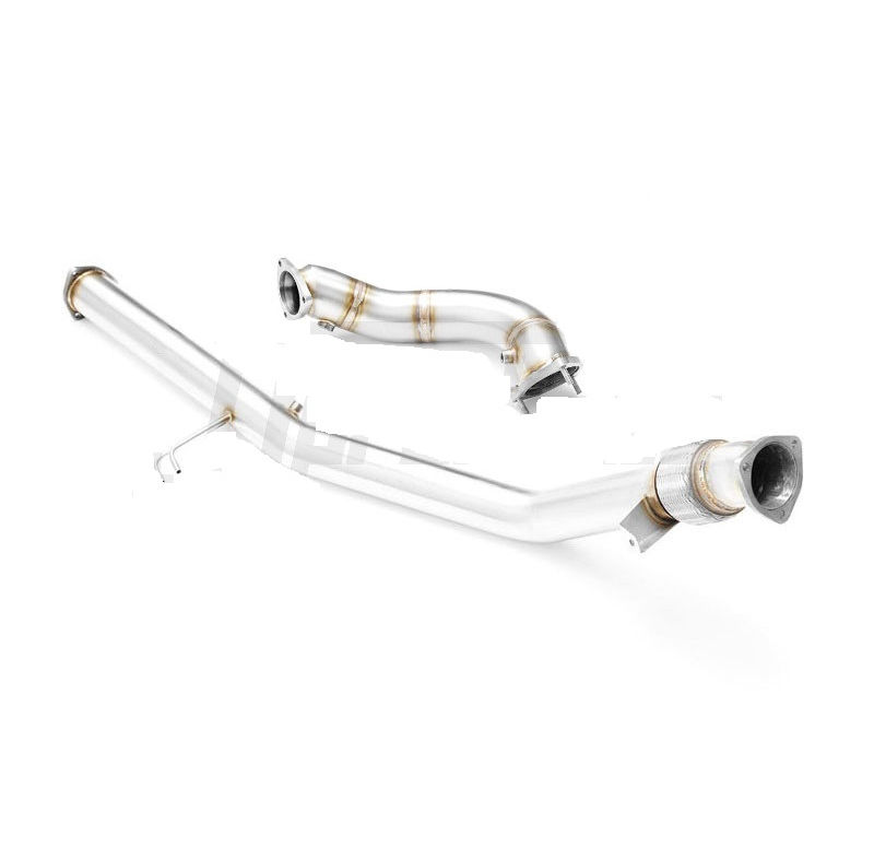 Downpipe 3" decat / roetfilter delete Audi A4 B7 2.7, 3.0 TDI