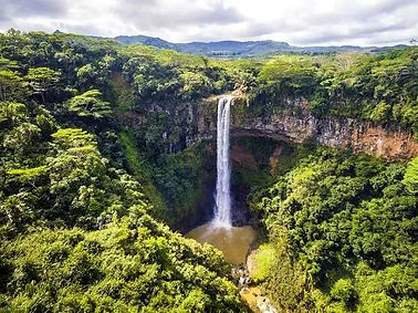 Chamarel Waterfall