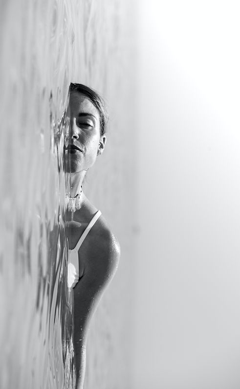 girl in water