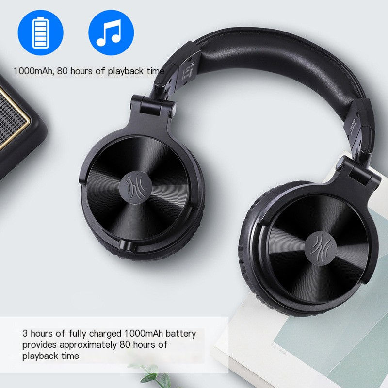 Thumbnail: OneOdio Wireless Bluetooth Headphones with Detachable Cable