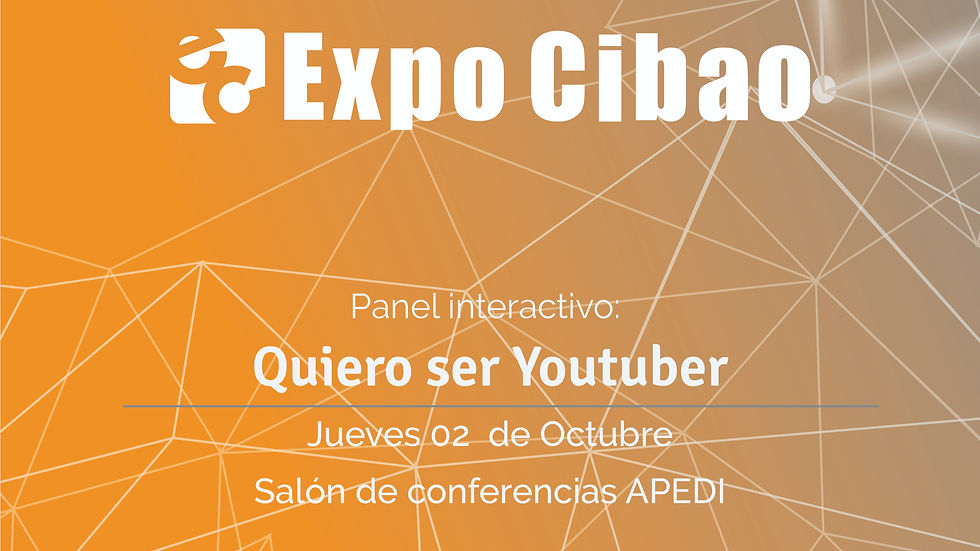 Panel interactivo: Quiero ser Youtuber