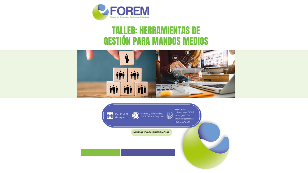 Taller: Herramientas de Gestión para Mandos Medios