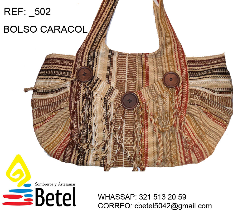 502 BOLSO CARACOL