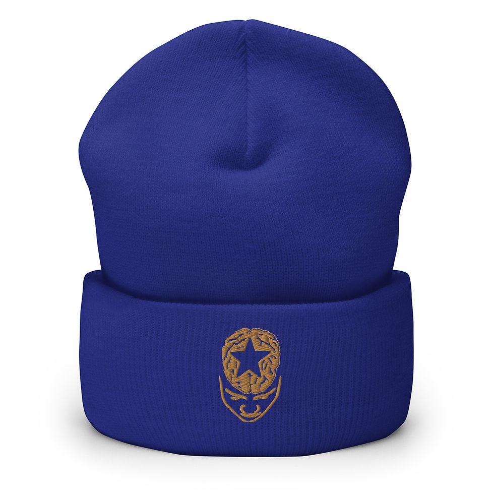Thumbnail: Cuffed Beanie - Intellectual Self-Care GOLD