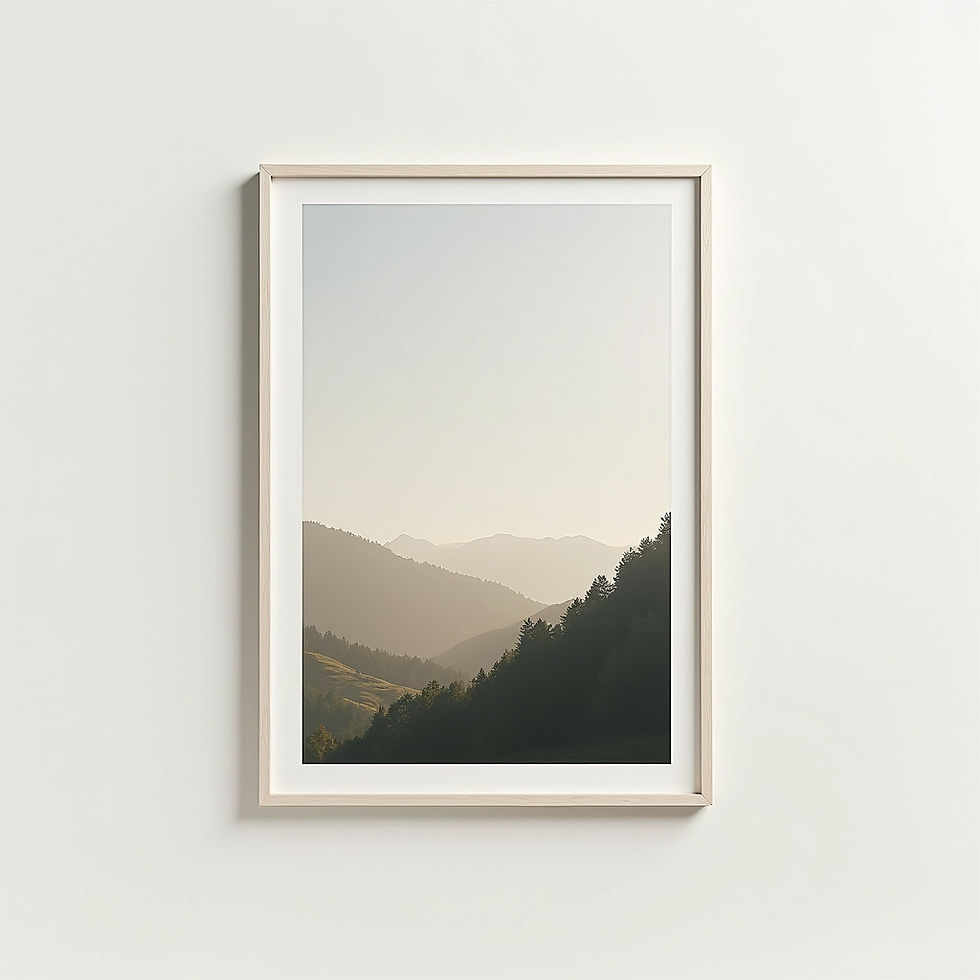 Affiche Photographique Terroir