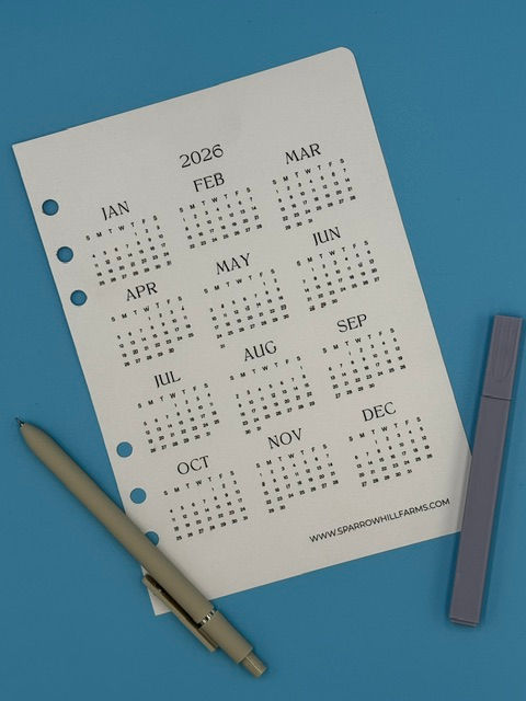 Thumbnail: 2026 Timeline Page Insert