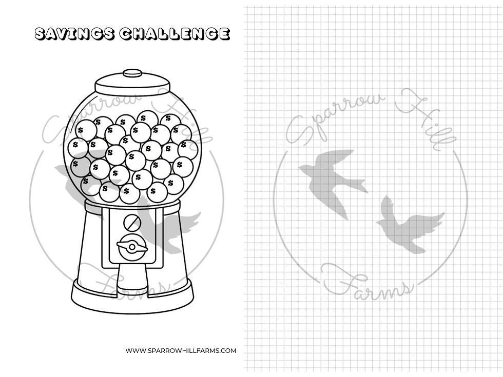Thumbnail: Savings Challenge Page Insert