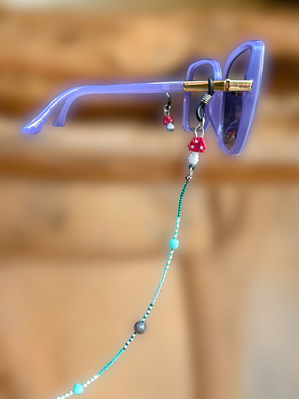 Thumbnail: 'Trip Tether' - Beaded Eyeglass Chain