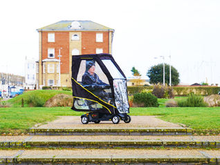 All Weather Scooter Canopy - Easy to Fit