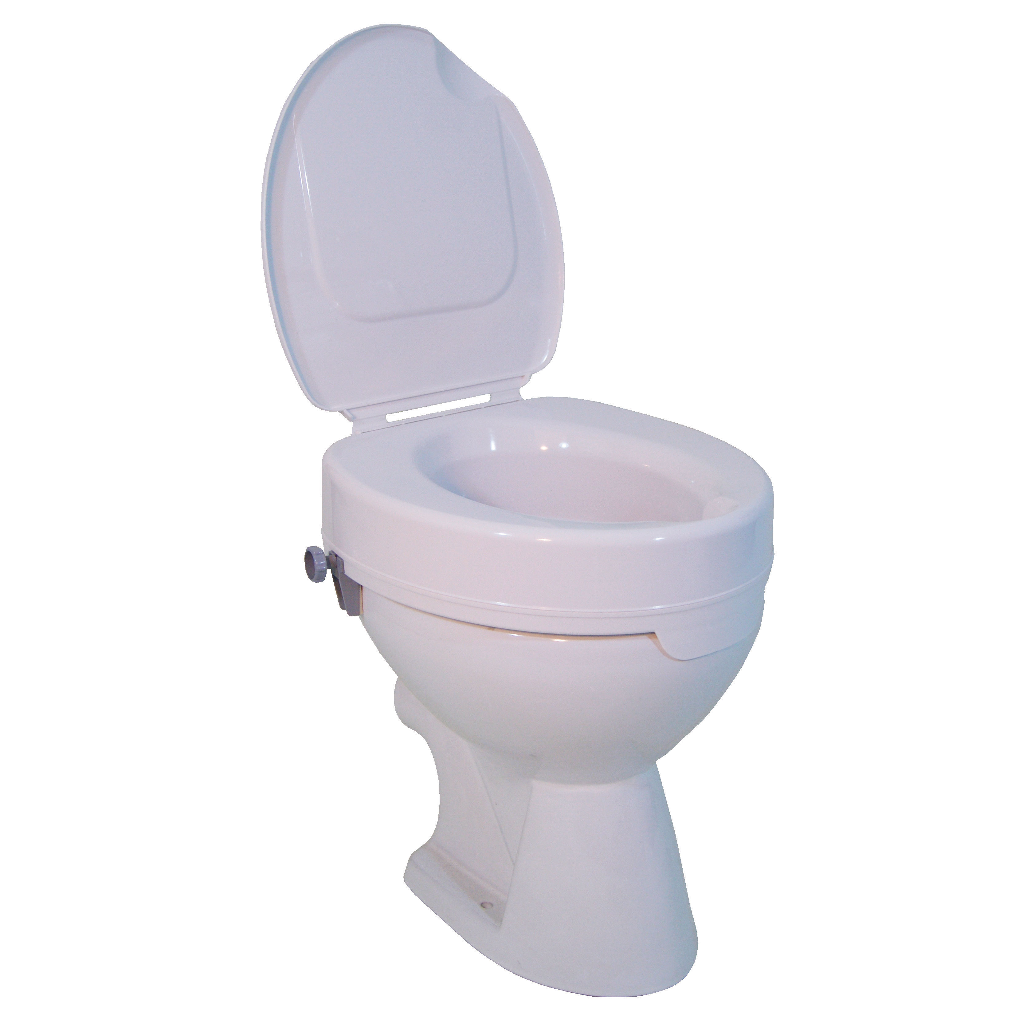 Ticco Raised Toilet Seat With Lid - 6"