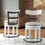 Thumbnail: Valebeck Tall UPH Swivel Barstool(1/CN)