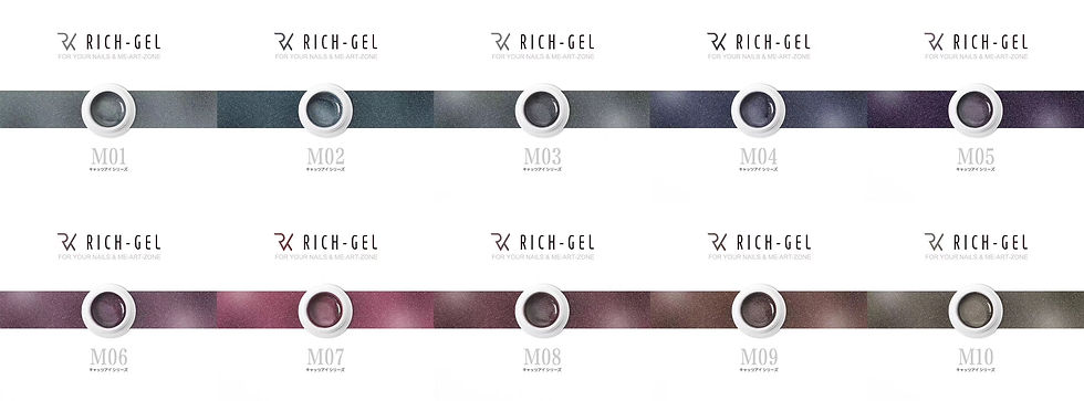 Thumbnail: RICHGEL 1.0 JAR 4g  68 COLORS SET