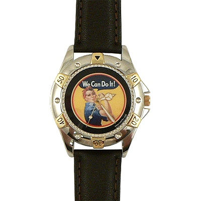 Rosie the Riveter Sports Watch