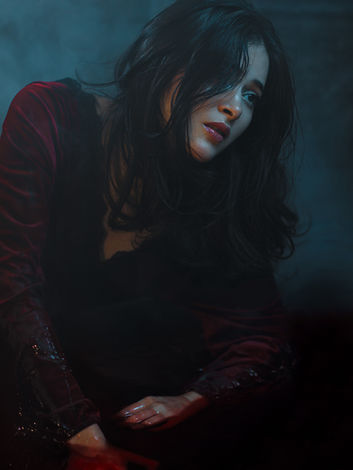 séance photo horreur halloween sang