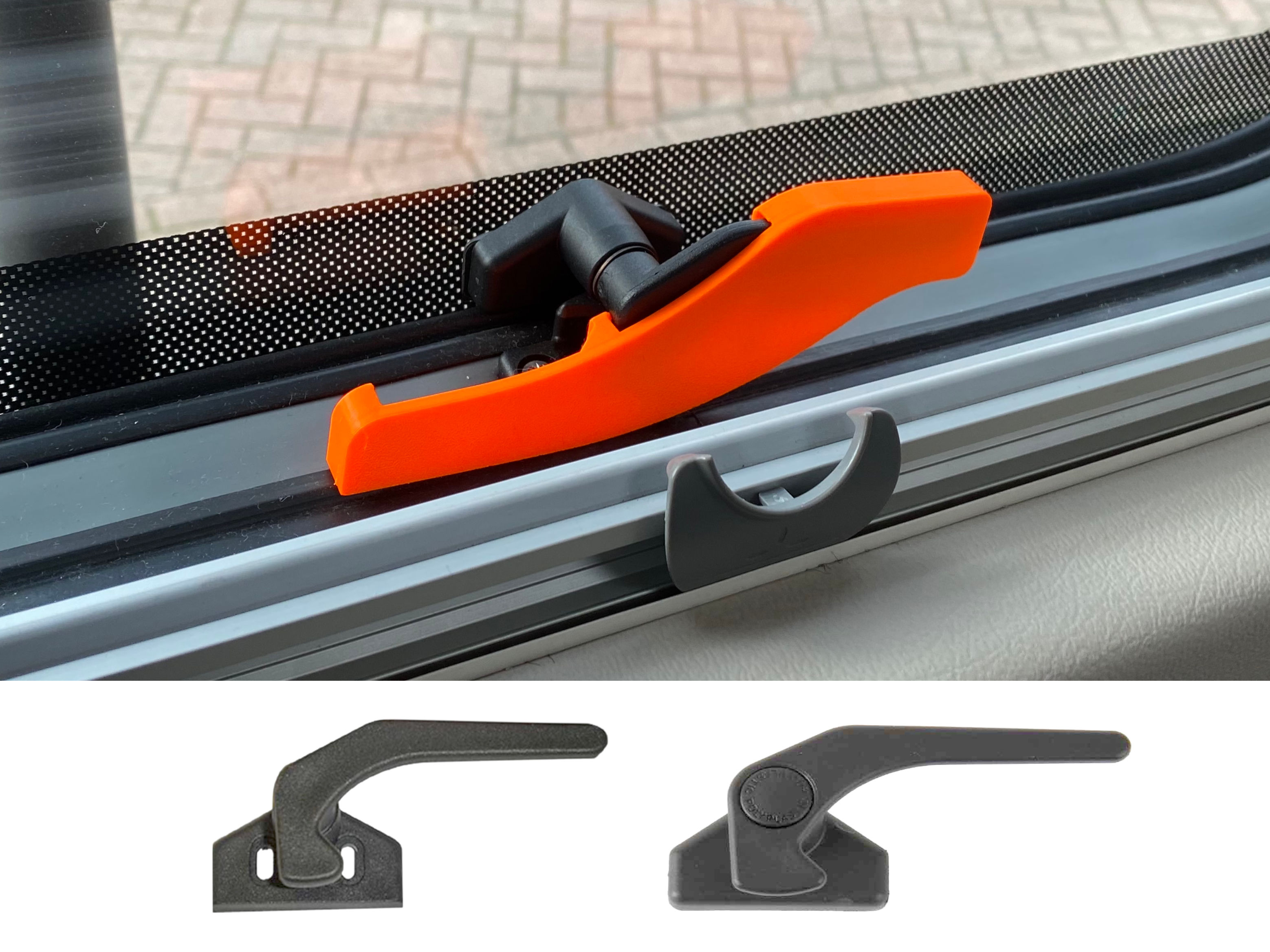 Window Security Lock - POLYPLASTIC (Caravan & Motorhome)