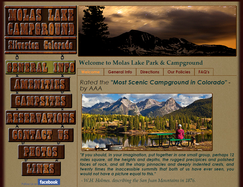 Molas Lake Campground