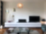 Full view of sideboard