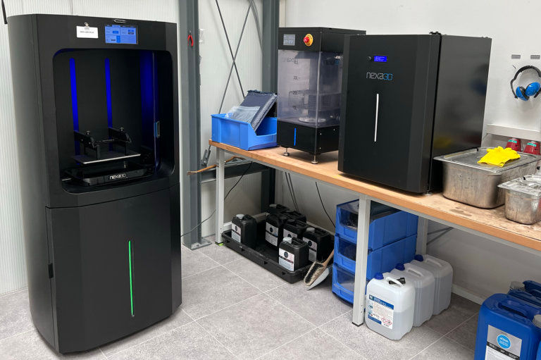 equipamentos da Nexa3D