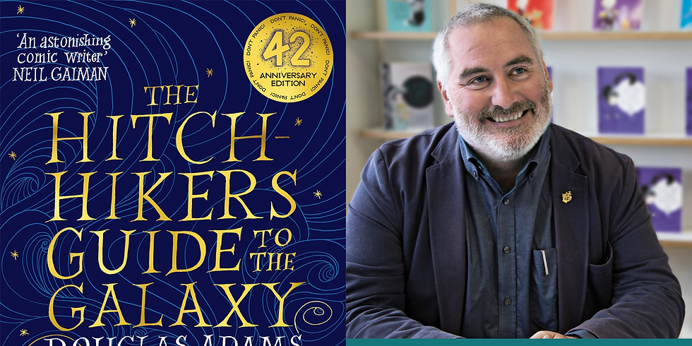 Wee Three Indies presents: Chris Riddell's Hitchhiker's Guide to the Galaxy