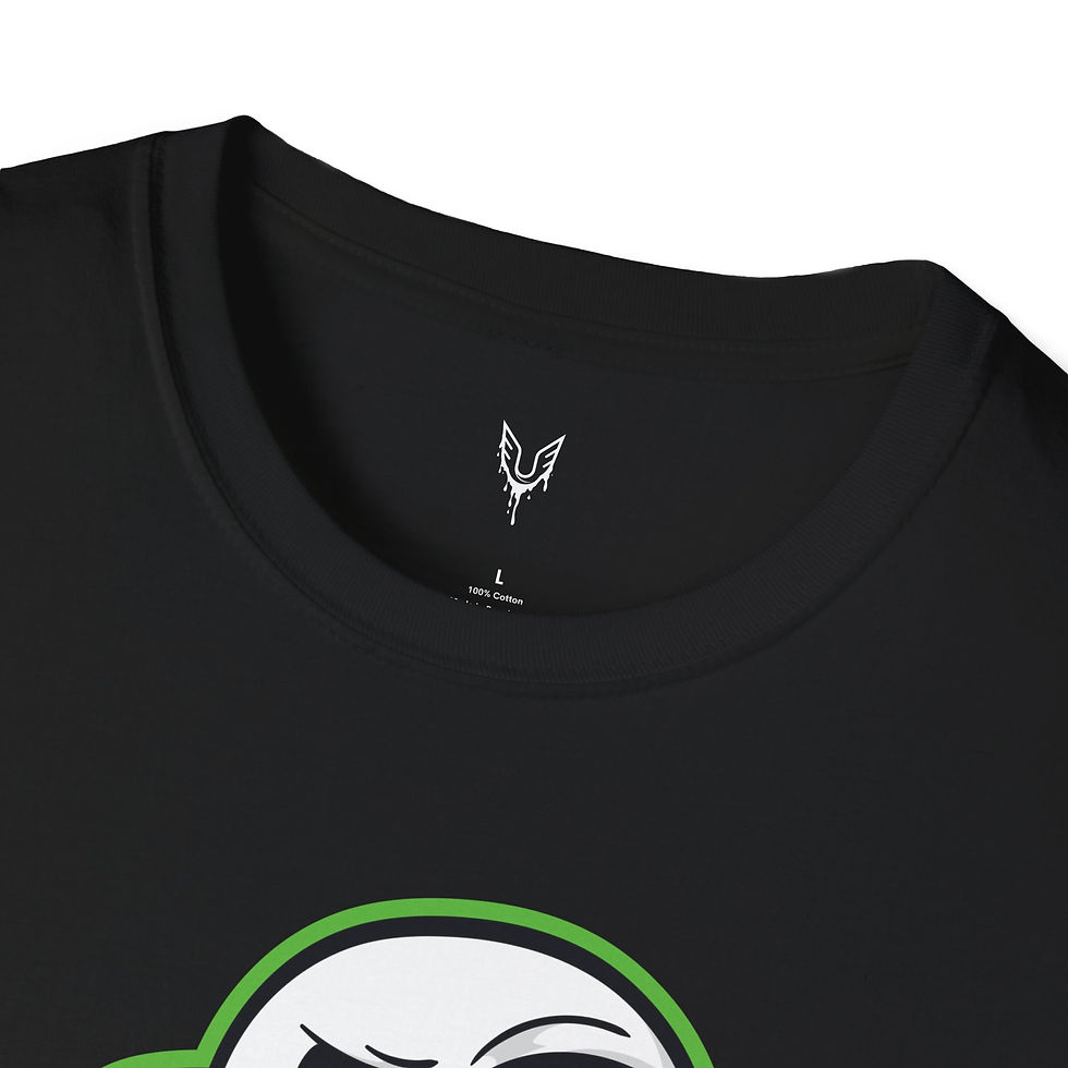 Thumbnail: Dumpster Skull Unisex T-Shirt, Cute Skull Design